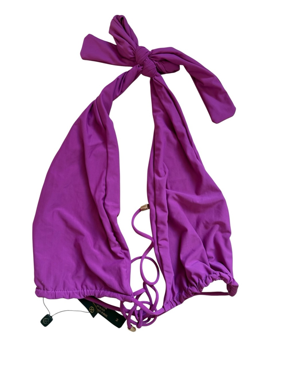 Halter Triangle Bikini Top - Picture 2 of 4